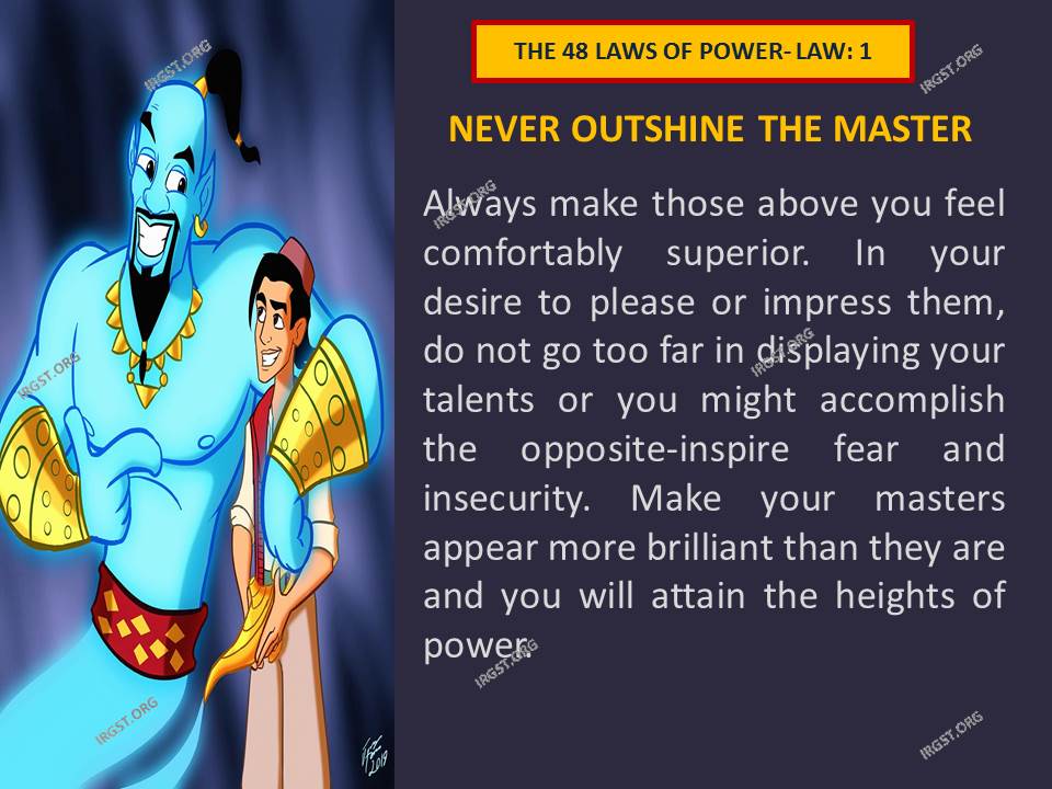 In Summary: The 48 Laws of Power1