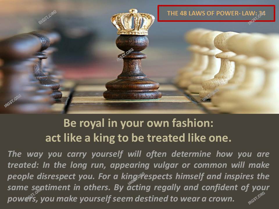 In Summary: The 48 Laws of Power34