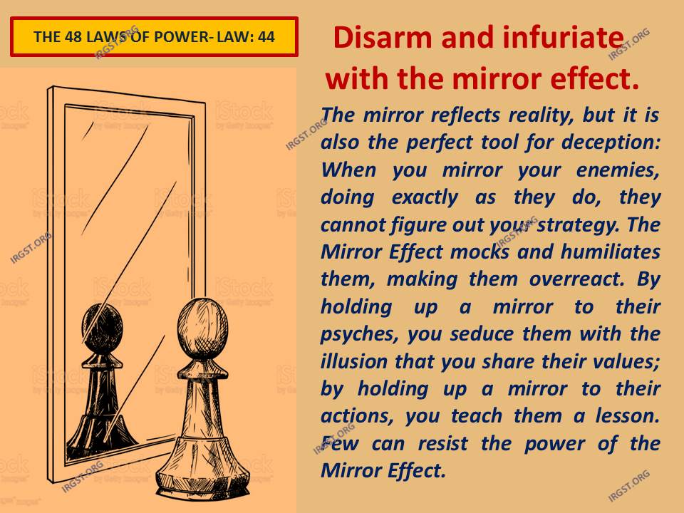In Summary: The 48 Laws of Power44