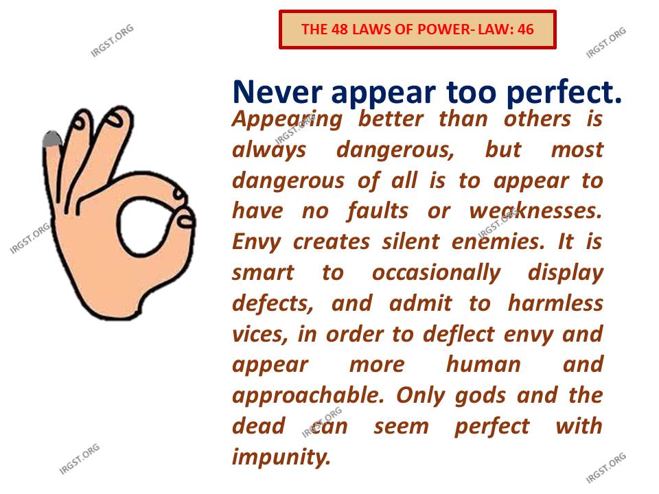 In Summary: The 48 Laws of Power46