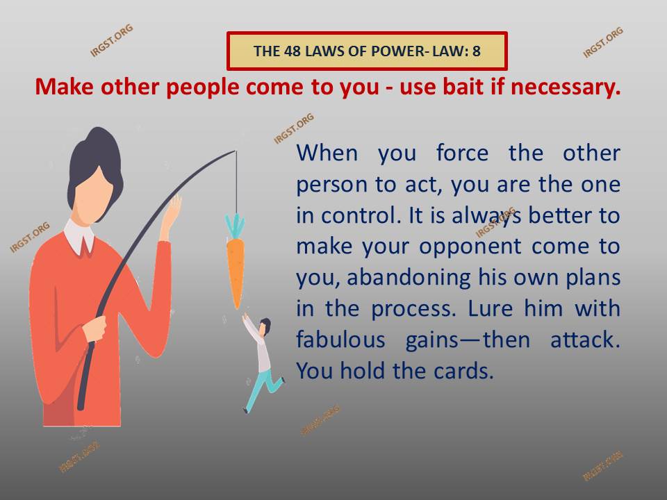 In Summary: The 48 Laws of Power8