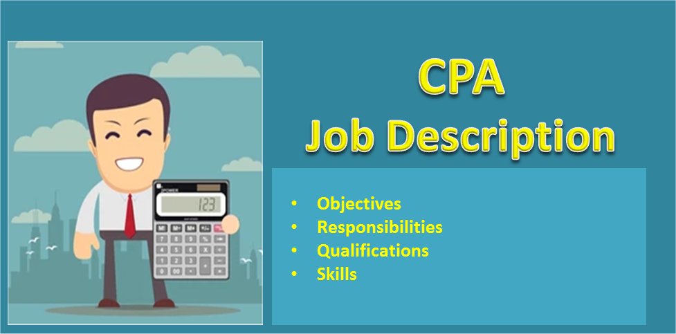 CPA: Job Description Template