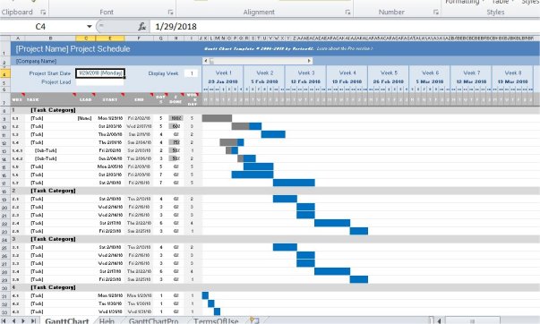 Excel Templates for Project Management1